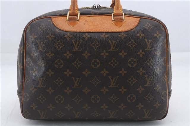 Authentic Louis Vuitton Monogram Deauville Hand Bag Purse M47270 LV 4698D