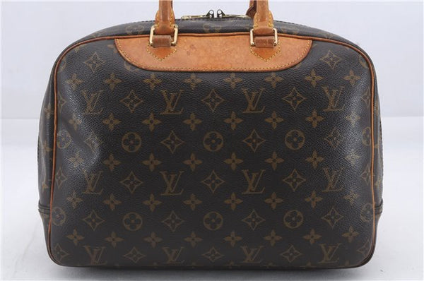 Authentic Louis Vuitton Monogram Deauville Hand Bag Purse M47270 LV 4698D