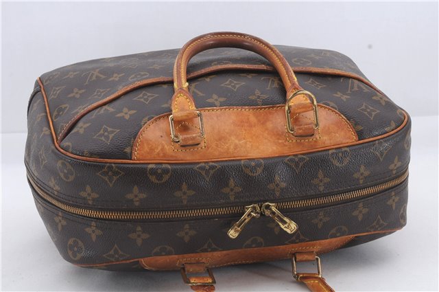 Authentic Louis Vuitton Monogram Deauville Hand Bag Purse M47270 LV 4698D