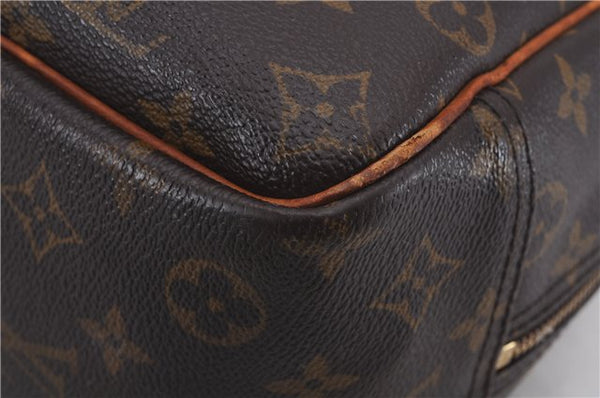 Authentic Louis Vuitton Monogram Deauville Hand Bag Purse M47270 LV 4698D