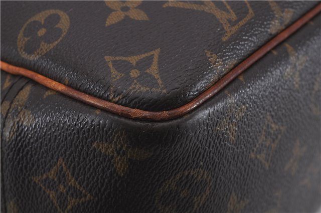Authentic Louis Vuitton Monogram Deauville Hand Bag Purse M47270 LV 4698D