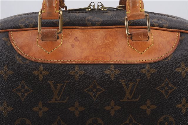 Authentic Louis Vuitton Monogram Deauville Hand Bag Purse M47270 LV 4698D