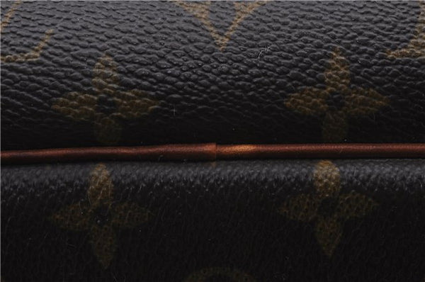 Authentic Louis Vuitton Monogram Deauville Hand Bag Purse M47270 LV 4698D