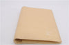 Authentic Louis Vuitton Epi Agenda Posh Notebook Cover Ivory R2052A LV 4698E