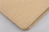Authentic Louis Vuitton Epi Agenda Posh Notebook Cover Ivory R2052A LV 4698E