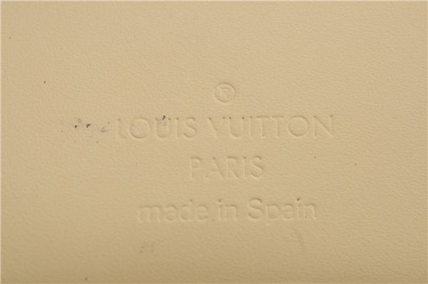Authentic Louis Vuitton Epi Agenda Posh Notebook Cover Ivory R2052A LV 4698E
