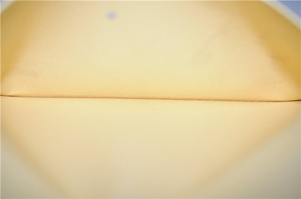 Authentic Louis Vuitton Epi Agenda Posh Notebook Cover Ivory R2052A LV 4698E