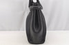Authentic GUCCI Horsebit Shoulder Tote Bag GG Canvas Leather 101971 Black 4699I