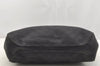 Authentic GUCCI Horsebit Shoulder Tote Bag GG Canvas Leather 101971 Black 4699I