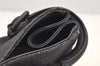 Authentic GUCCI Horsebit Shoulder Tote Bag GG Canvas Leather 101971 Black 4699I