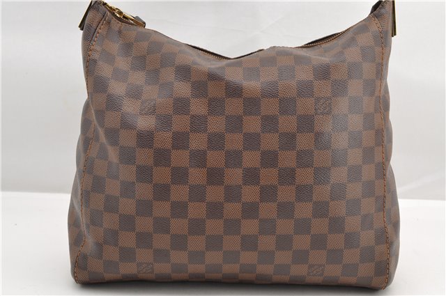 Authentic Louis Vuitton Damier Portobello PM Shoulder Hand Bag N41184 LV 4700F