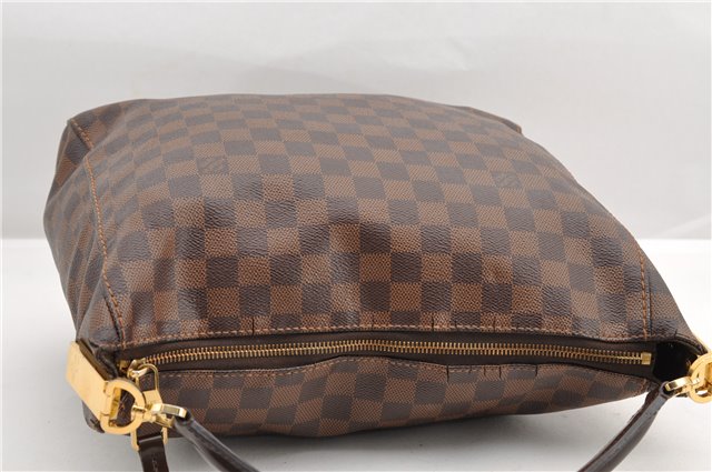 Authentic Louis Vuitton Damier Portobello PM Shoulder Hand Bag N41184 LV 4700F