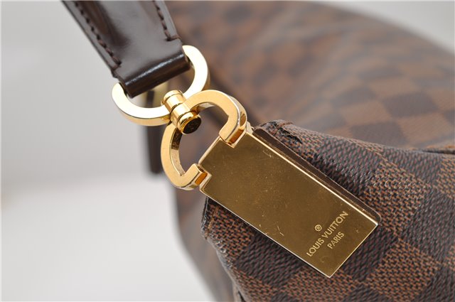 Authentic Louis Vuitton Damier Portobello PM Shoulder Hand Bag N41184 LV 4700F