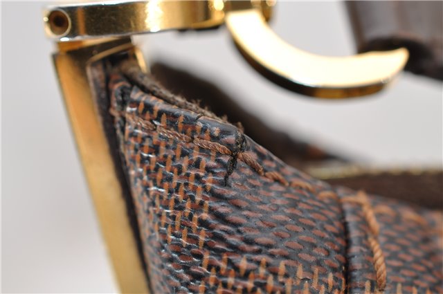 Authentic Louis Vuitton Damier Portobello PM Shoulder Hand Bag N41184 LV 4700F