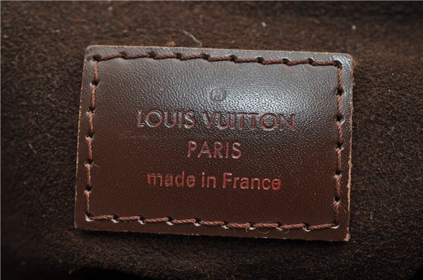 Authentic Louis Vuitton Damier Portobello PM Shoulder Hand Bag N41184 LV 4700F