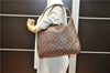 Authentic Louis Vuitton Damier Portobello PM Shoulder Hand Bag N41184 LV 4700F