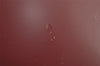 Authentic BURBERRY Vintage Leather Shoulder Hand Bag Bordeaux 4700I