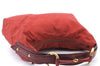 Authentic GUCCI Horsebit Shoulder Hand Bag GG Canvas Leather 115867 Red 4702C