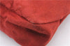 Authentic GUCCI Horsebit Shoulder Hand Bag GG Canvas Leather 115867 Red 4702C