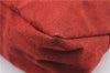 Authentic GUCCI Horsebit Shoulder Hand Bag GG Canvas Leather 115867 Red 4702C