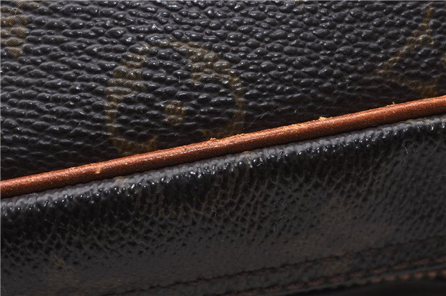 Auth Louis Vuitton Monogram Trocadero 27 Shoulder Cross Body Bag M51274 LV 4702D