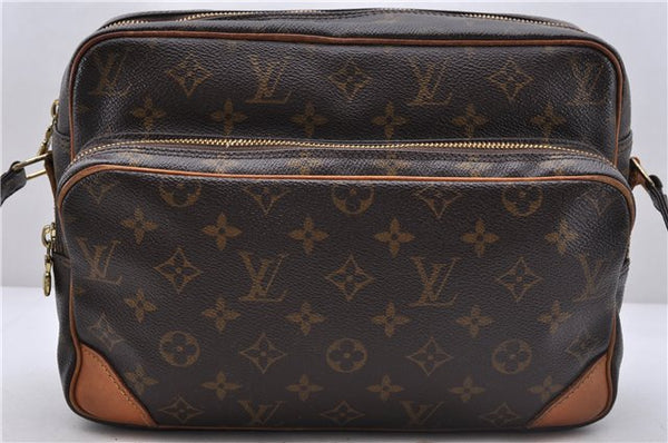 Authentic Louis Vuitton Monogram Nile Shoulder Cross Body Bag M45244 LV 4703D