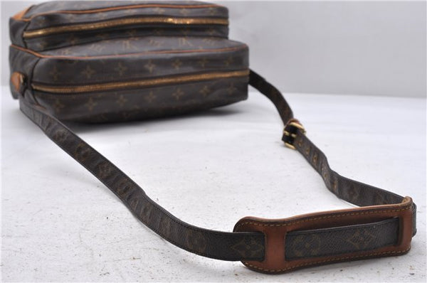 Authentic Louis Vuitton Monogram Nile Shoulder Cross Body Bag M45244 LV 4703D