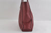 Authentic PRADA Saffiano Leather 2Way Shoulder Hand Tote Bag Bordeaux 4703I