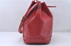 Authentic Louis Vuitton Epi Noe Red Shoulder Bag M44007 LV 4706D