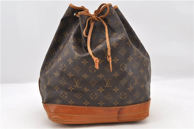 Authentic LOUIS VUITTON Monogram Noe Shoulder Bag M42224 LV 4707C