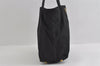 Authentic PRADA Tessuto City Nylon Leather Shoulder Hand Bag BR3854 Black 4707I