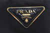 Authentic PRADA Tessuto City Nylon Leather Shoulder Hand Bag BR3854 Black 4707I