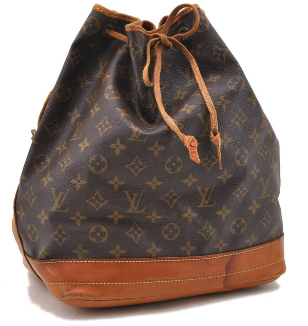 Authentic LOUIS VUITTON Monogram Noe Shoulder Bag M42224 LV 4707C