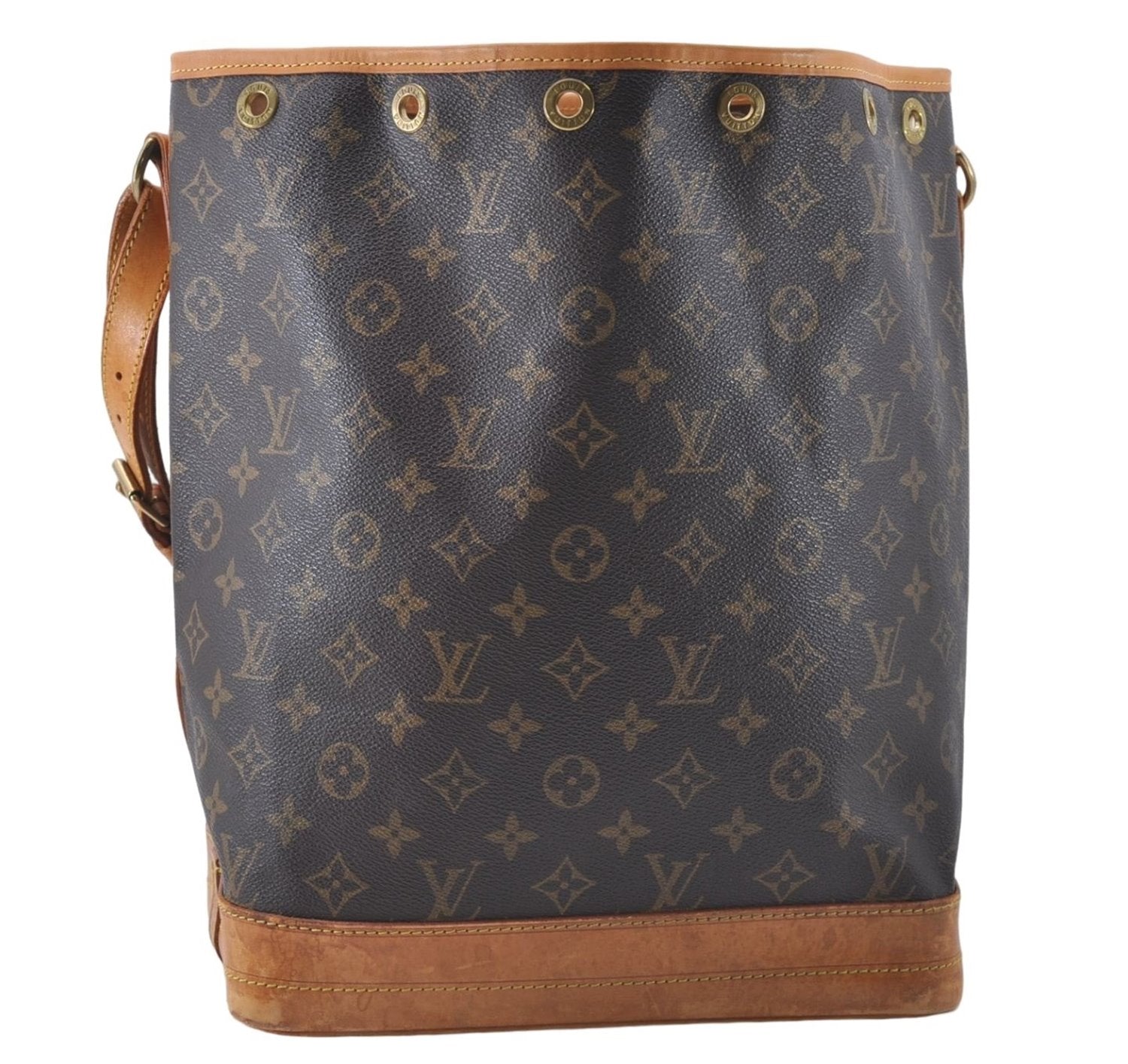 Authentic Louis Vuitton Monogram Noe Shoulder Bag M42224 LV 4708D