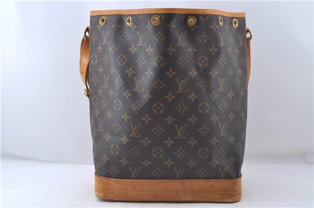 Authentic Louis Vuitton Monogram Noe Shoulder Bag M42224 LV 4708D