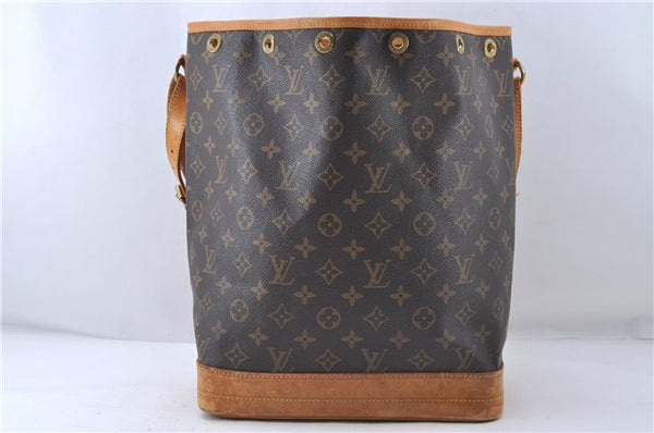 Authentic Louis Vuitton Monogram Noe Shoulder Bag M42224 LV 4708D