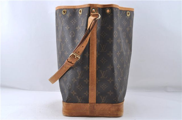 Authentic Louis Vuitton Monogram Noe Shoulder Bag M42224 LV 4708D