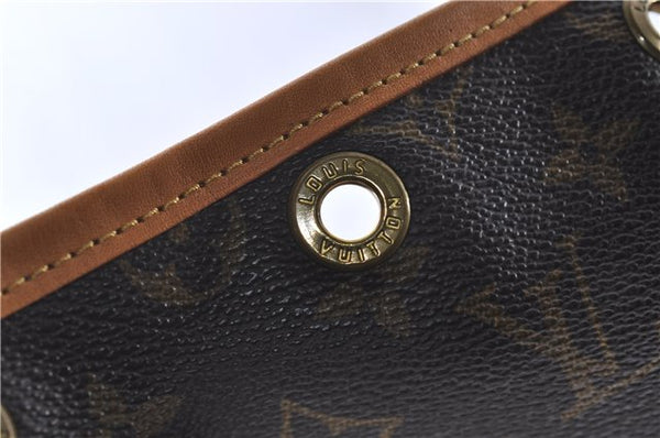 Authentic Louis Vuitton Monogram Noe Shoulder Bag M42224 LV 4708D