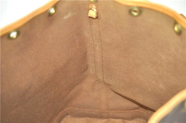 Authentic Louis Vuitton Monogram Noe Shoulder Bag M42224 LV 4708D