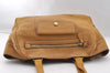 Authentic PRADA Vintage Leather Shoulder Hand Bag Brown 4708I