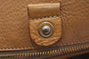 Authentic PRADA Vintage Leather Shoulder Hand Bag Brown 4708I