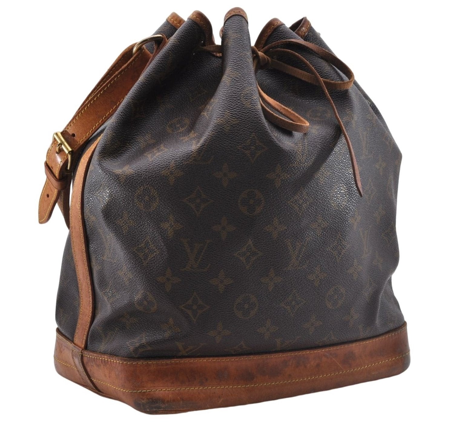 Authentic Louis Vuitton Monogram Noe Shoulder Bag M42224 LV 4709D