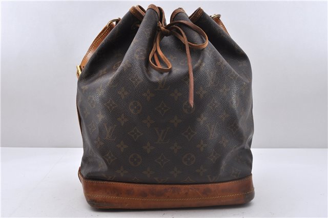 Authentic Louis Vuitton Monogram Noe Shoulder Bag M42224 LV 4709D