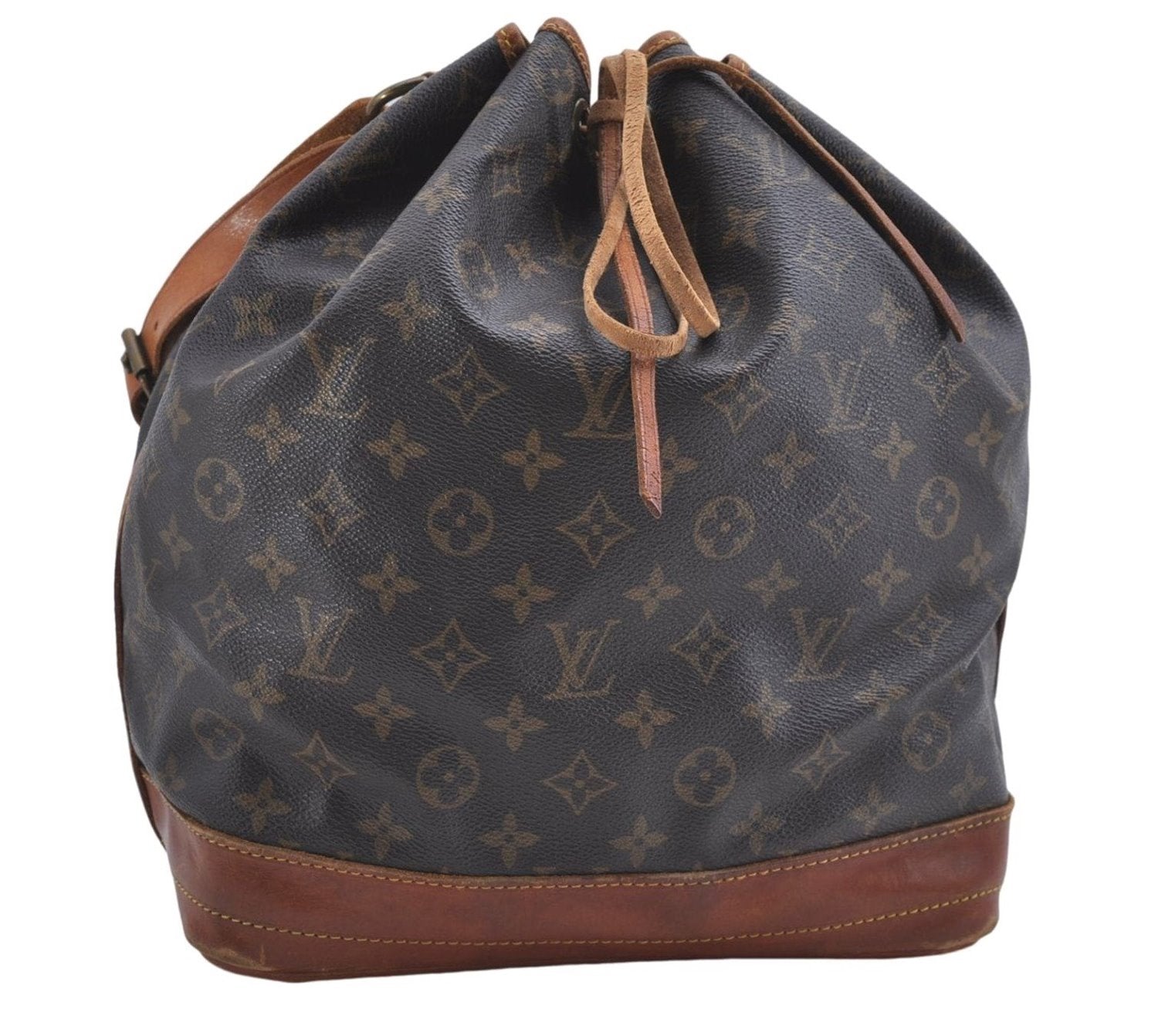 Authentic Louis Vuitton Monogram Noe Shoulder Bag M42224 LV 4710D