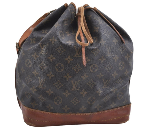 Authentic Louis Vuitton Monogram Noe Shoulder Bag M42224 LV 4710D