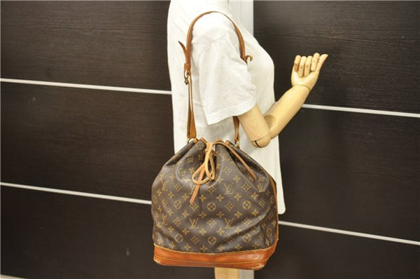 Authentic Louis Vuitton Monogram Noe Shoulder Bag M42224 LV 4710D