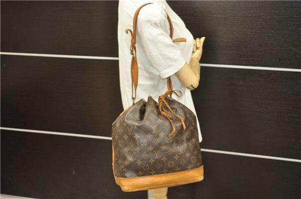 Authentic Louis Vuitton Monogram Noe Shoulder Bag M42224 LV 4711D