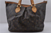 Authentic LOUIS VUITTON Monogram Palermo PM Shoulder Tote Bag M40145 LV 4712C