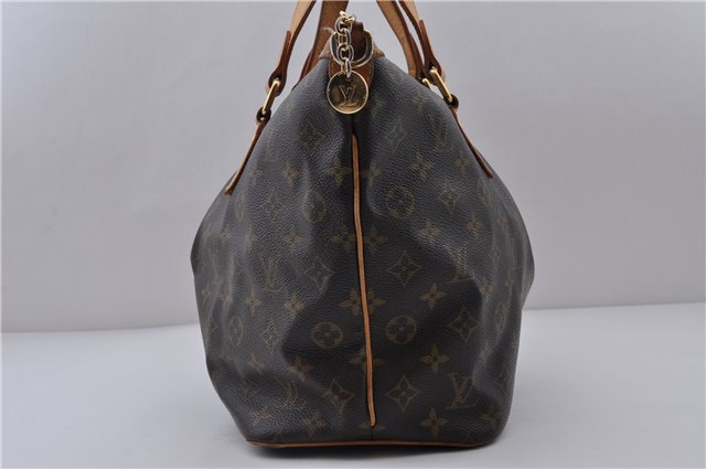 Authentic LOUIS VUITTON Monogram Palermo PM Shoulder Tote Bag M40145 LV 4712C