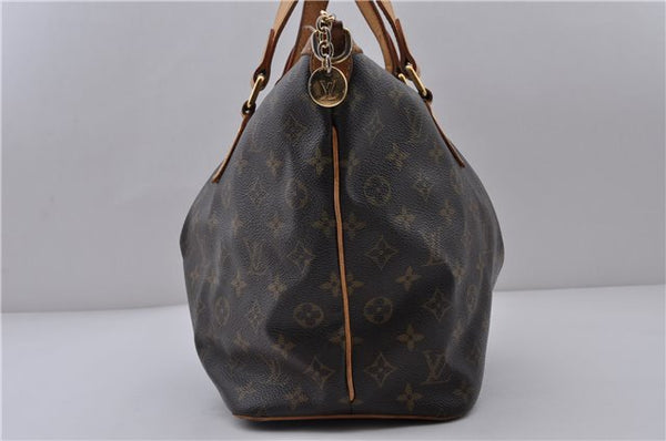 Authentic LOUIS VUITTON Monogram Palermo PM Shoulder Tote Bag M40145 LV 4712C